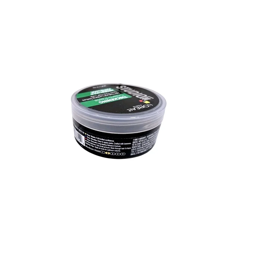 L'Oreal Paris Studio Line Thickening Cream-Paste Medium Hold Matte Look 1.7oz